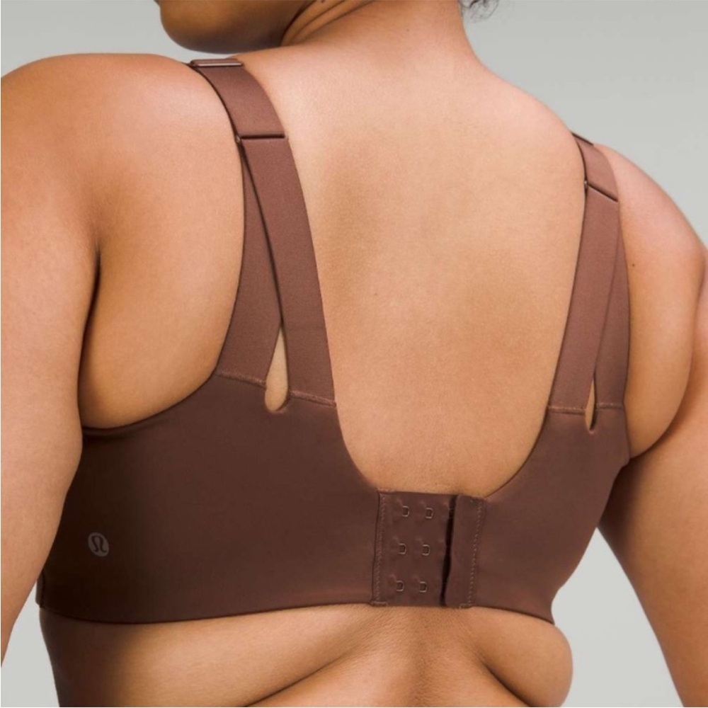 Lululemon NWT In Alignment Bra *Light Support, D–G Cups Java - Picture 2 of 10